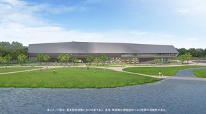 2020年春に開館を目指す国立アイヌ民族博物館の完成予想図